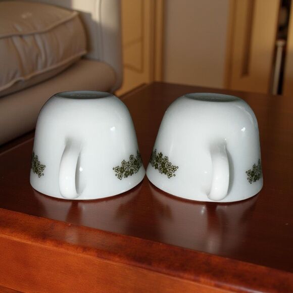 Vintage Pyrex Spring Blossom Cups Set of 2 - Picture 4 of 7